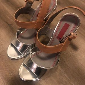 Sandals.